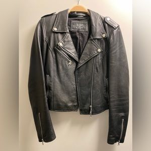 Zara Real Leather Jacket